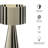 Gia Handwoven Cotton Thread Striped Or Plain Table Lamp-111178352