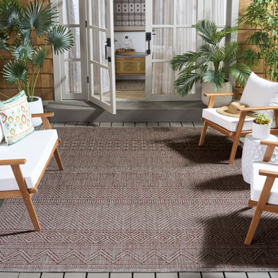 Tapis d'intérieur / extérieur Kirkersville Performance Southwestern