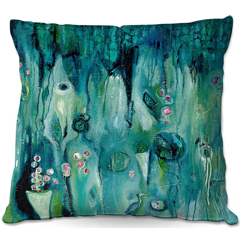 Patchwork Reversible Throw Pillow, 18" x 18"