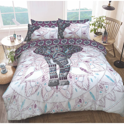 Geri Geometric Shapes Duvet Cover Set with Pillowcases Included