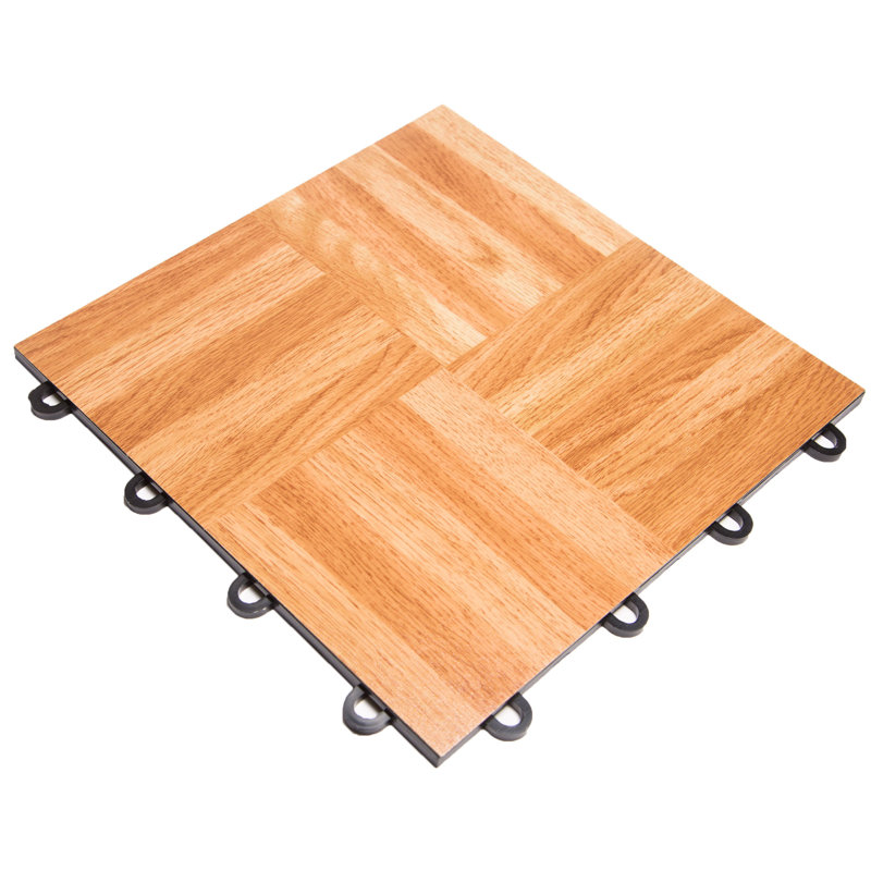 FlooringInc 3/8" Thick Snap Together Dance Flooring Tiles