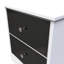 Fully Assembled Leoine Manufactured Wood Bedside Table-1818770790