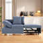 Canapé-lit sans accoudoirs en lin 70,8 po Acklen-90896010