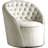 Alessio Velvet Upholstered Swivel Barrel Chair-817583562