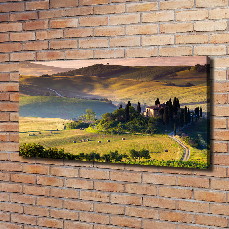 Tuscany Italy - Wrapped Canvas Print
