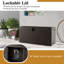 Costway 100 en brun-128495343