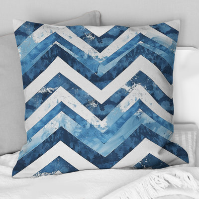 Chevron Charm I - Chevron Throw Pillow