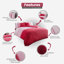 Geometric Polycotton Duvet Cover Set with Matching Pillowcases - Soft, Durable, Comfortable Unisex Bedding-1243952143-1243952130