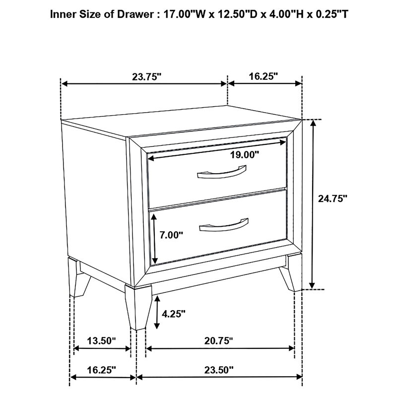 Nightstand With Drawer