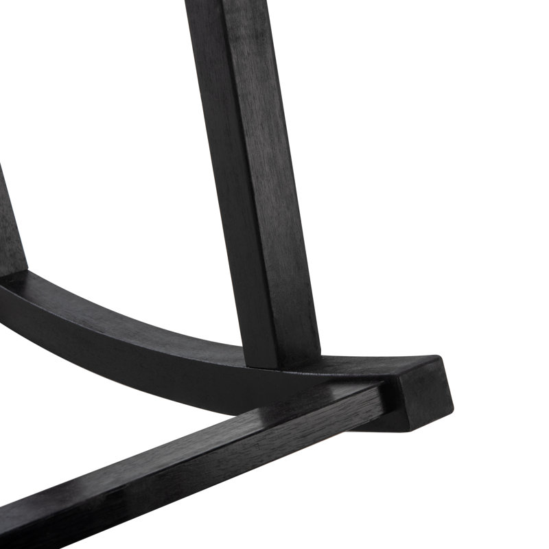 Chaise berçante Bross, Noir