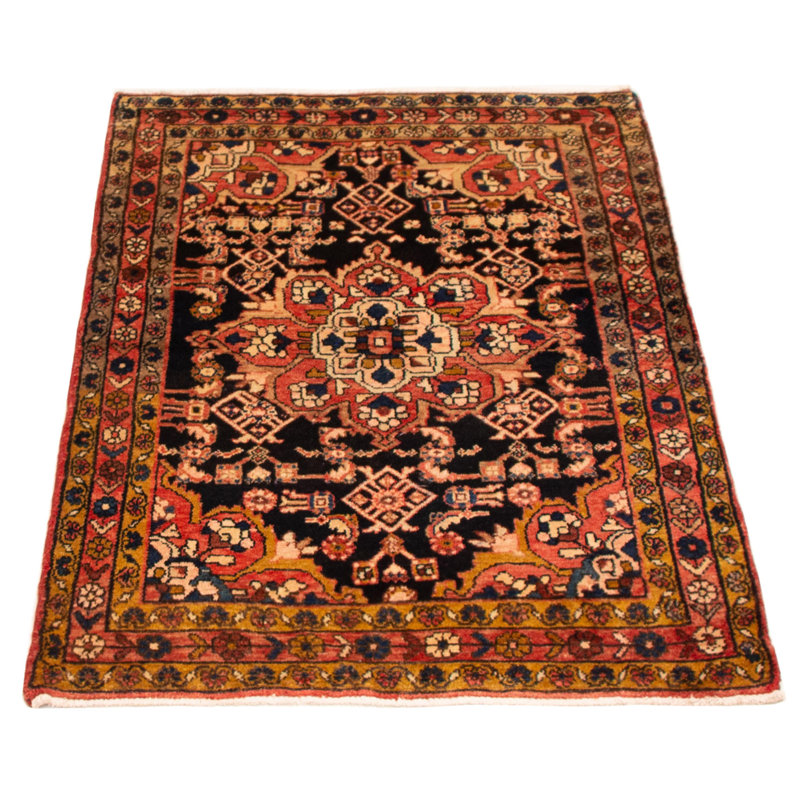 Tapis bleu marine Anadol 3 pi 6 po x 5 pi 3 po