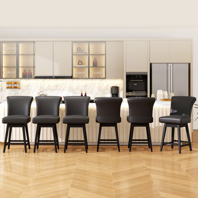 Tabouret de bar et de comptoir pivotant