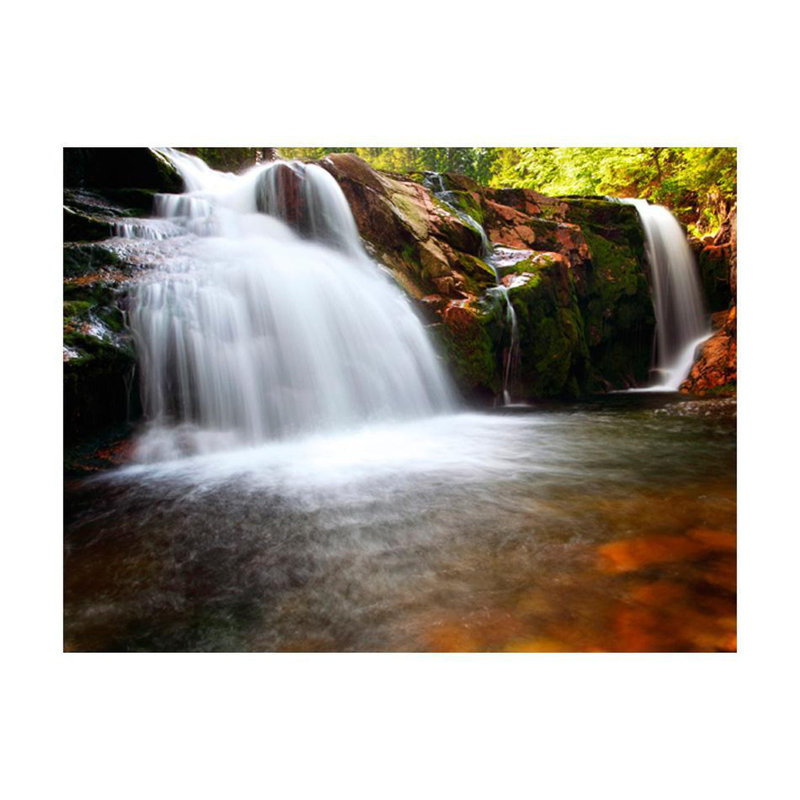 Murale petite cascade Elbe, L 106 po x l 137 po