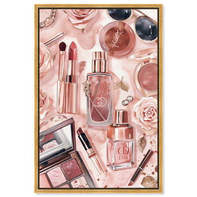 «Glam Sparkle Lay Out», reproduction d'art sur toile 
