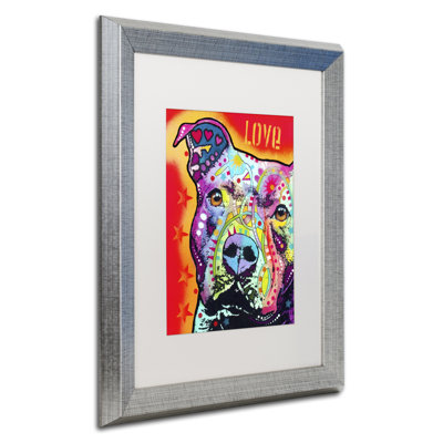 " Thoughtful Pitbull " by Dean Russo