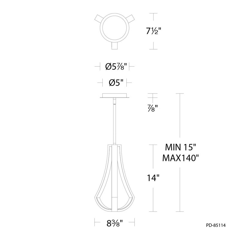 Chamber 1 - Light LED Pendant