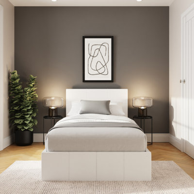 Basso Upholstered Ottoman Storage Bed