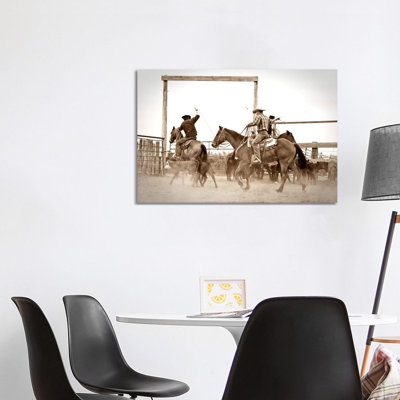 Red Top Ranch by Dan Ballard - Wrapped Canvas Print