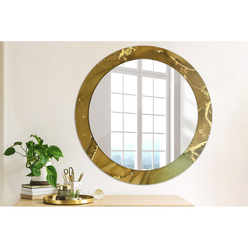 Huldar Glass Flat Wall Mirror