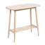 Tiered Rectangle Console Table with Storage