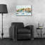 Art mural en verre épique «Vintage Holiday 2» par Emma Caroline, 24 po x 16 po-1447602235