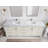 Aberdeen 84'' Double Bathroom Vanity with Quartz Top-115357187-115357188
