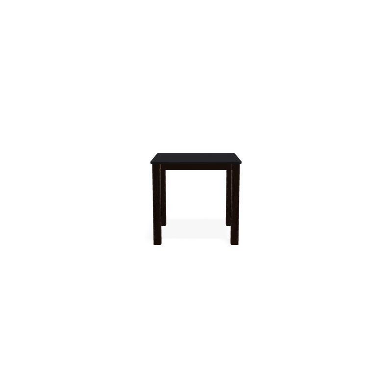 Table d'appoint Robinett, Noir P70, Kona texturé