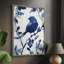 Reproduction encadrée FLORAL Series DLXVI - bois massif-2041159683