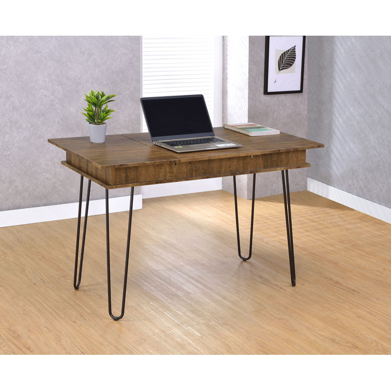 Bureau Carpentier avec prises intégrées