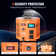 VEVOR 2000VA Variable Voltage Transformer 15.3A 0-130V Voltage Regulator LCD UL
