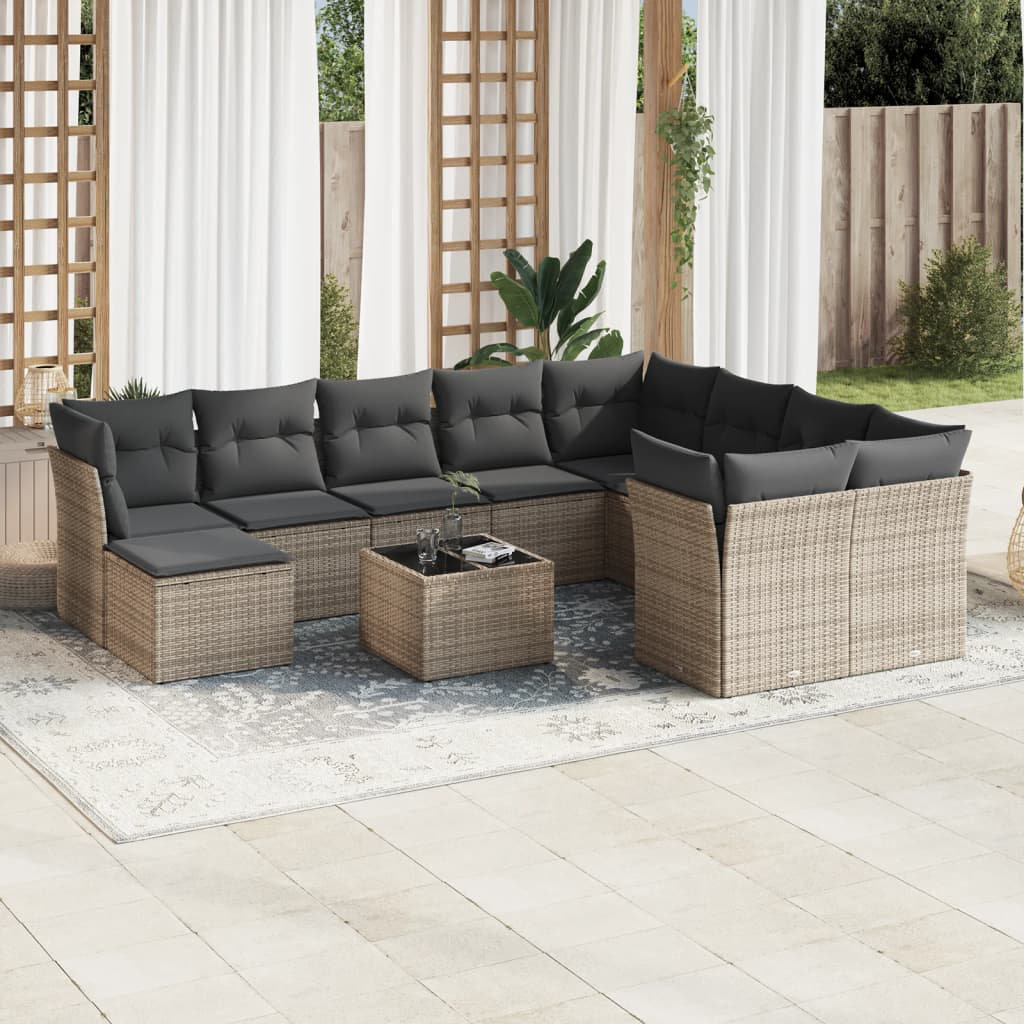 Gartensofa Sheppton mit Kissen