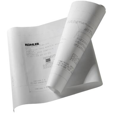 K1848W196 by Kohler - Underscore® 60 x 36 drop-in bath with Bask