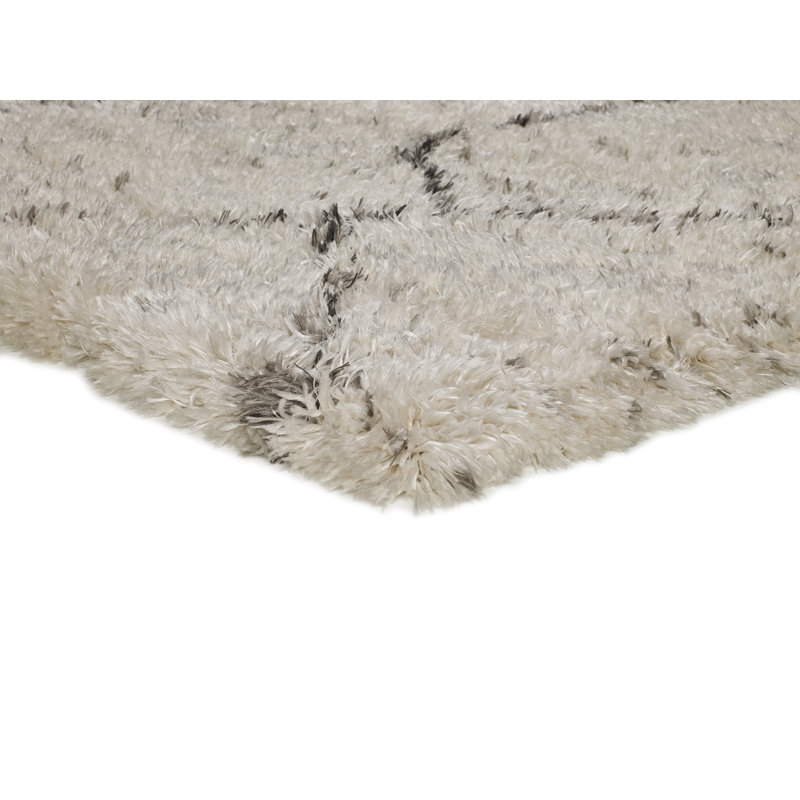 Geometric Shag Area Rug, Rectangle 135 x 190cm