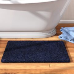 Gerow Multiple 100% Cotton Non-Slip Geometric Bath Rug Alcott Hill Color: Spa