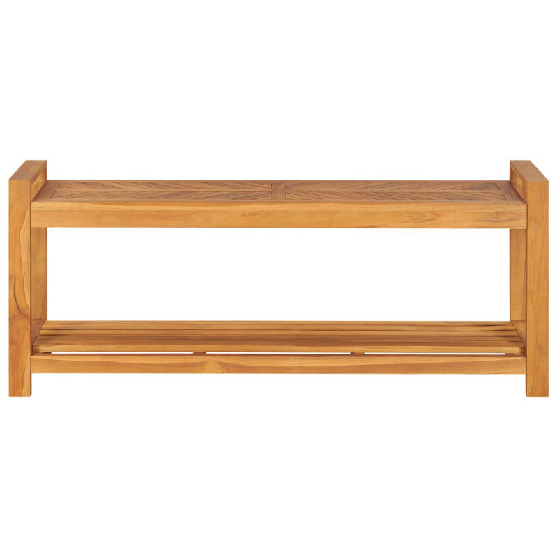 Colunga Outdoor Bench, 50cm H x 120cm W x 30cm D, Brown