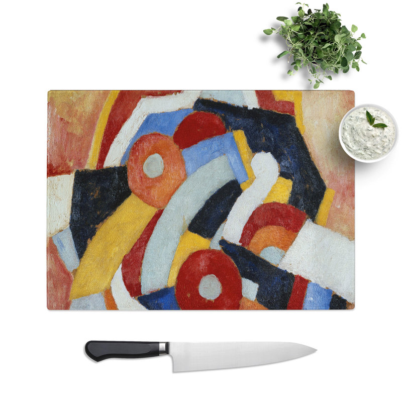 Abstraction Vol.1 by Marsden Hartley Chopping Board, 0.4cm H x 20cm W x 28.5cm L