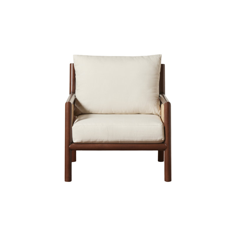 Estela Lounge Chair, Dark Brown