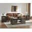 Demitrus 4 - Drawer End Table and Built-In Outlets, Black-744644165