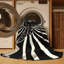 Tapis arc-en-ciel lavable à la machine Peirsen Phoenix - noir-171294320