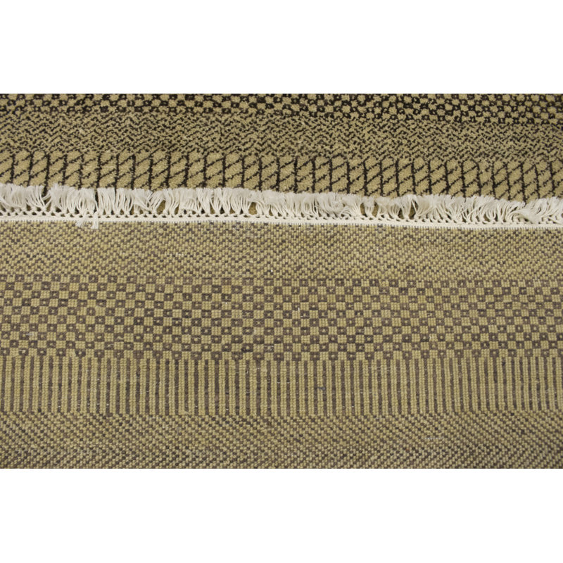 Tapis oriental brun 5X8