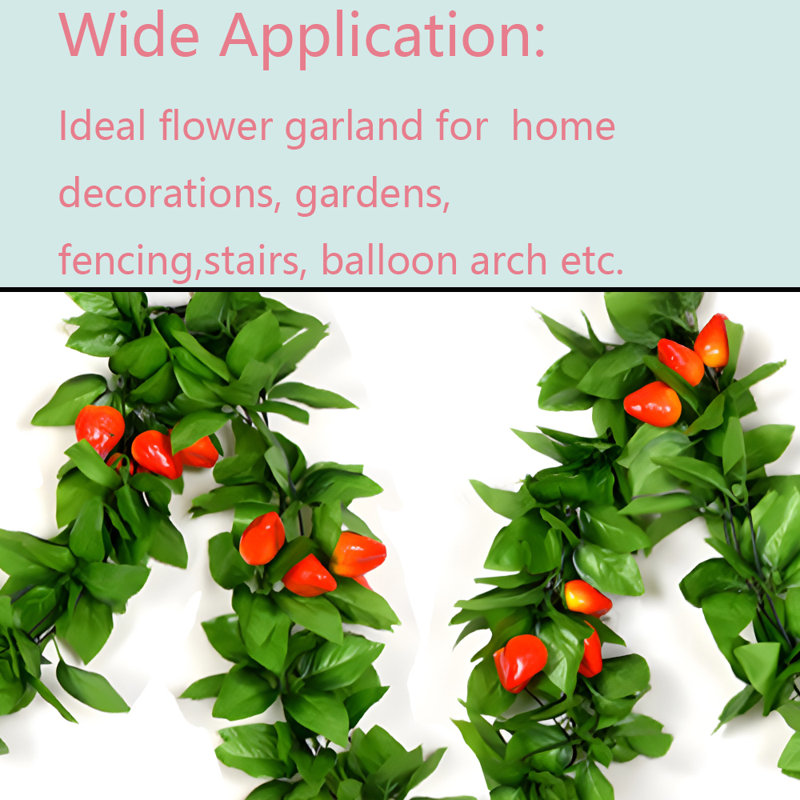 90'' in. Faux Garland