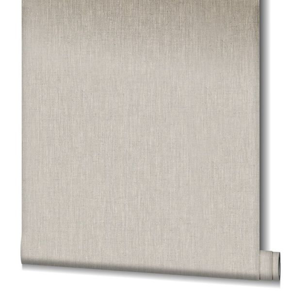 Rouleau de papier peint texturé L 33 pi x l 21 po Concord, Gris / beige