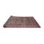 Tapis brun à motif oriental-1334298380