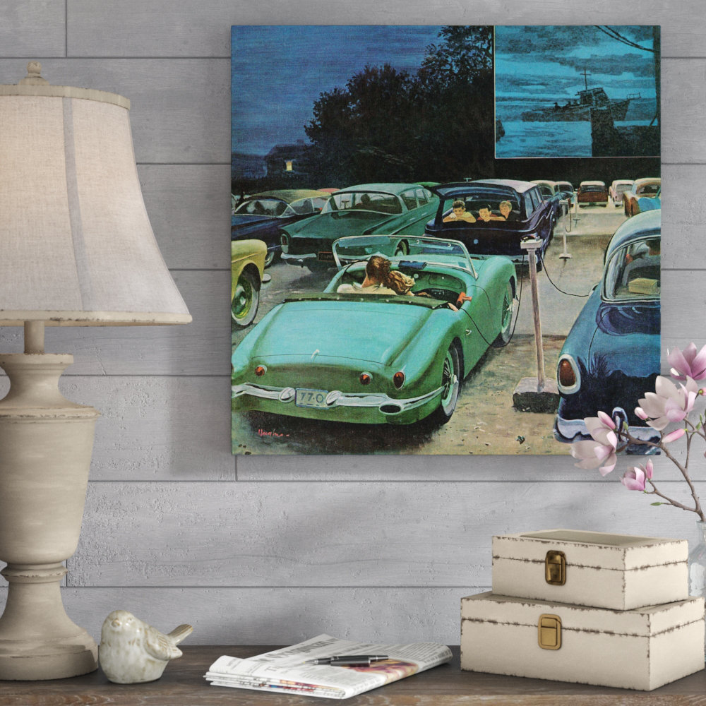 " Drive-In Movies " by Marmont Hill Ebern Designs 