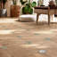 Atlas Star Quartet 9-3 / 4 po X 9 3/4 po Carreau de porcelaine pour plancher et mur-112292374