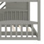 Lit superposé avec escalier et glissade-452068237