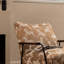 Chaise berçante moderne et luxueuse