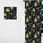 Black And Beige Damask Flower Opulence I - Bohemian Curtain - Velvet Room Darkening - 1 panel-107562138