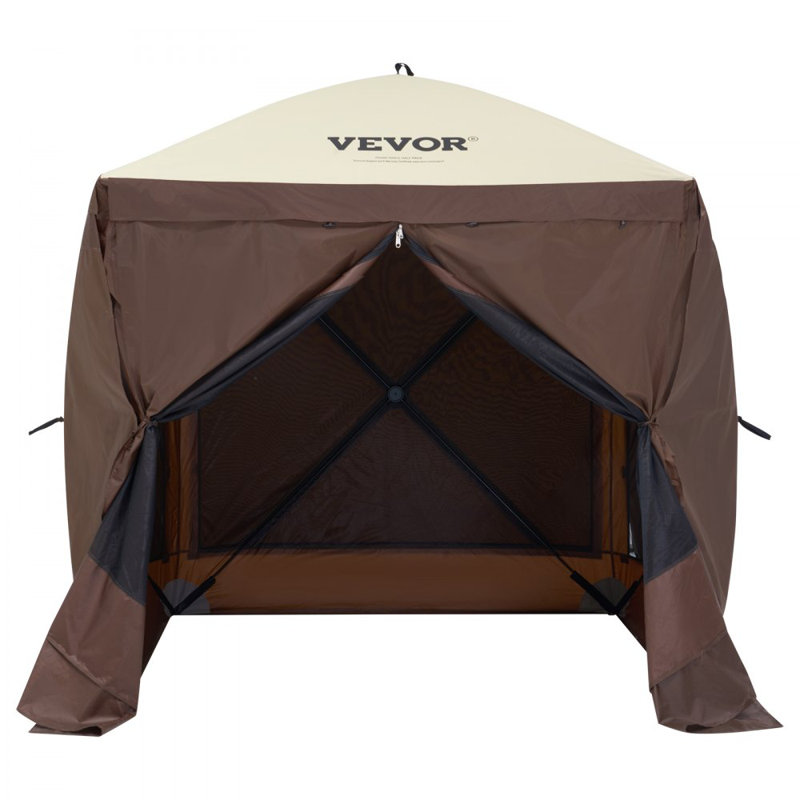 Tente de pop-up avec abri de soleil