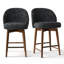 Tabouret de comptoir pivotant rembourré-179091148